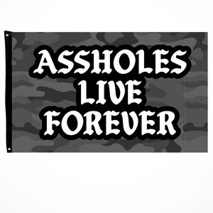 Linda Finegold ALF gray and black army flag